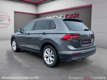 Volkswagen tiguan 2.0 tdi 150 dsg7 carat garantie 12 mois occasion simplicicar limoges  simplicicar simplicibike france