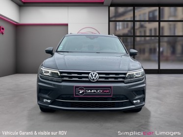 Volkswagen tiguan 2.0 tdi 150 dsg7 carat garantie 12 mois occasion simplicicar limoges  simplicicar simplicibike france