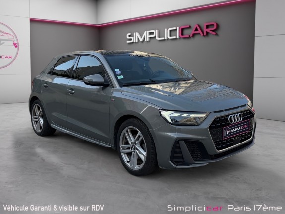Audi a1 sportback 30 tfsi 116 ch s tronic 7 s line - ouverture et dÉmarrage sans clÉ - apple carplay occasion paris 17ème...