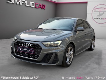Audi a1 sportback 30 tfsi 116 ch s tronic 7 s line - ouverture et dÉmarrage sans clÉ - apple carplay occasion paris 17ème...