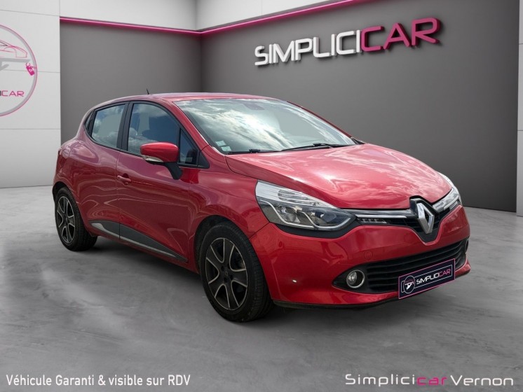 Renault clio iv tce 90 intens 1ère main entretien complet garantie 12 mois occasion simplicicar vernon simplicicar...