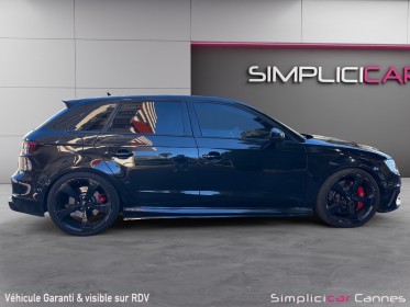 Audi s3 sportback 2.0 tfsi 300 quattro s-tronic 6  ligne milltek  full black occasion cannes (06) simplicicar simplicibike...