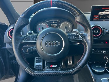 Audi s3 sportback 2.0 tfsi 300 quattro s-tronic 6  ligne milltek  full black occasion cannes (06) simplicicar simplicibike...