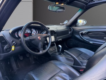Porsche 911 carrera coupe 996 3.6i targa cuir etandu toit ouvrant bose surround sound-system regulateur psm suivi complet......