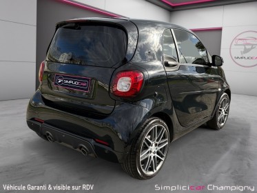 Smart fortwo coupe 0.9 109 ch ss ba6 brabus xclusive occasion champigny-sur-marne (94) simplicicar simplicibike france