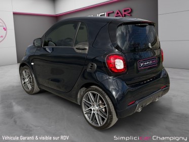 Smart fortwo coupe 0.9 109 ch ss ba6 brabus xclusive occasion champigny-sur-marne (94) simplicicar simplicibike france