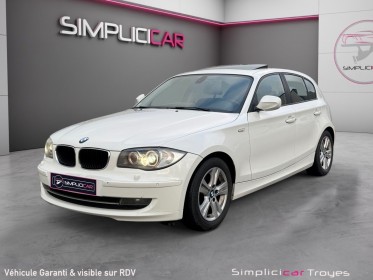Bmw serie 1 e87 lci 120i 170 ch edition confort radar ar/ar toit ouvrant sièges chauffants occasion barberey simplicicar...