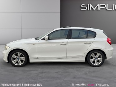 Bmw serie 1 e87 lci 120i 170 ch edition confort radar ar/ar toit ouvrant sièges chauffants occasion barberey simplicicar...