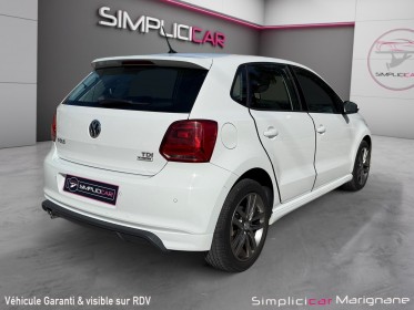 Volkswagen polo 1.4 tdi 90 bmt dsg7 r-line bluetooth siège chauffant radar av / ar garantie 12 mois occasion simplicicar...