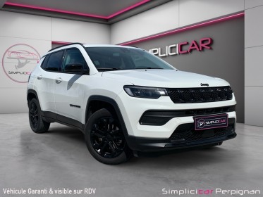 Jeep compass 1.3 phev t4 190 ch 4xe eawd night eagle - carplay - caméra de recul - clim bizone - garantie 12 mois europe...