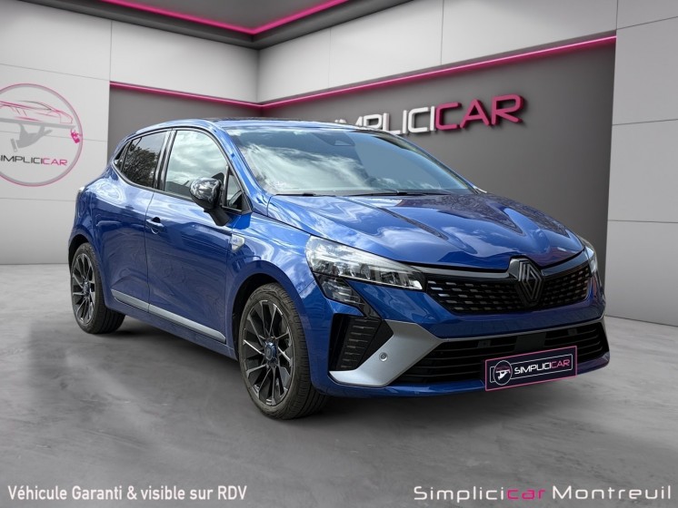 Renault clio v nouvelle e-tech full hybrid 145 esprit alpine full options, garantie 12 mois, état neuf occasion montreuil...