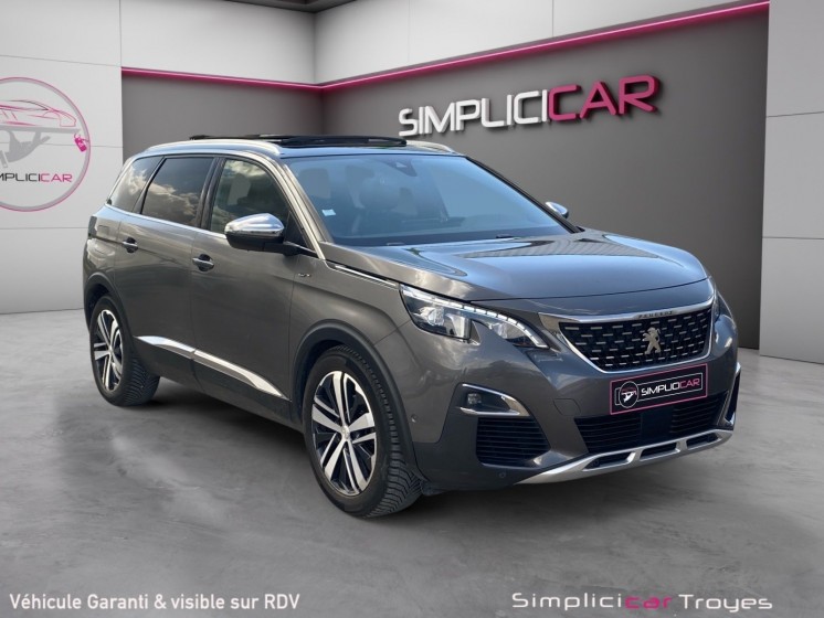 Peugeot 5008 2.0 hdi 180 gt suivi peugeot toit ouvrant carplay garantie 12 mois occasion barberey simplicicar simplicibike...