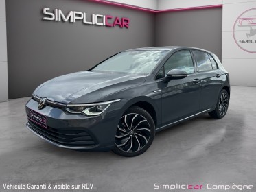 Volkswagen golf 8 style 1st edition 1.5 tsi 130ch - led ambiance - camera - occasion simplicicar compiegne simplicicar...