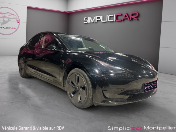 Tesla model 3 275ch propulsion 1ere main garantie constructeur occasion montpellier (34) simplicicar simplicibike france