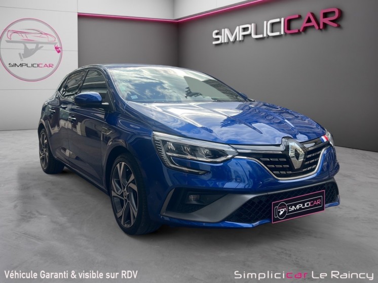 Renault megane iv berline tce 160 edc fap r.s. line carplay audio bose full entretien renault excellent état garantie 12...