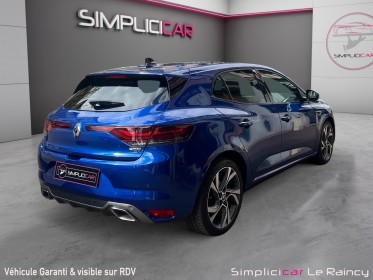 Renault megane iv berline tce 160 edc fap r.s. line carplay audio bose full entretien renault excellent état garantie 12...