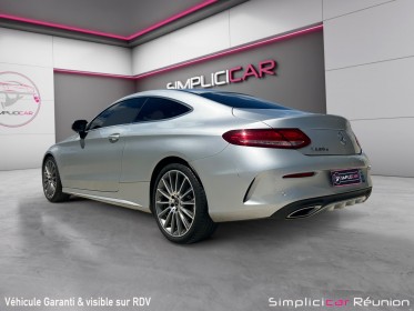 Mercedes classe c coupe 220 d 9g-tronic amg-line - caméra recul - carplay - carnet entretien occasion réunion ville st...