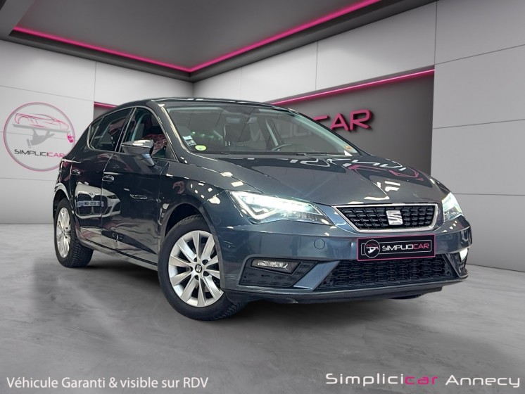 Seat leon 1.6 tdi 115 start/stop bvm5 style garantie 12 mois révision complète seat occasion simplicicar annecy simplicicar...