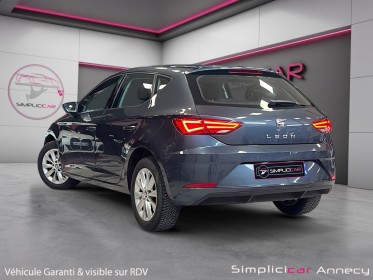 Seat leon 1.6 tdi 115 start/stop bvm5 style garantie 12 mois révision complète seat occasion simplicicar annecy simplicicar...