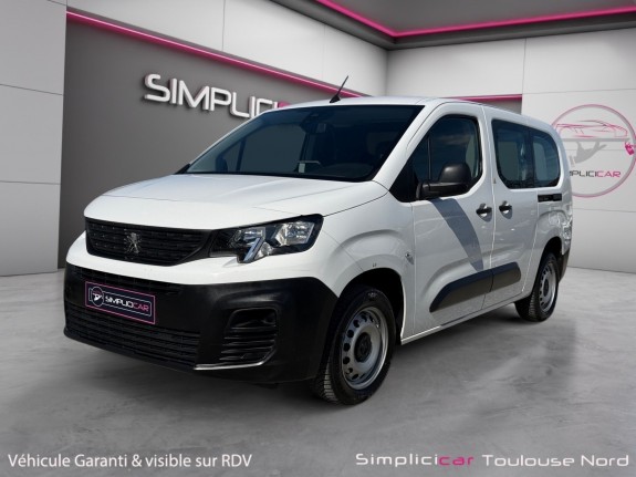 Peugeot partner fourgon long 950 kg hdi 100 1ere main tva recuperable entretien concession occasion simplicicar toulouse nord...