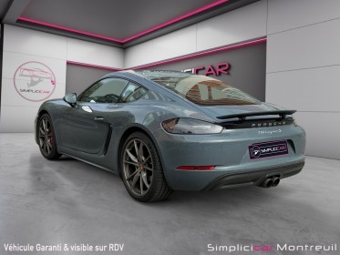 Porsche 718 cayman 2.5i s 350 ch pdk historique, entretien, suivi complet, garantie 12 mois occasion montreuil (porte de...