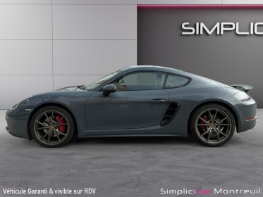 Porsche 718 cayman 2.5i s 350 ch pdk historique, entretien, suivi complet, garantie 12 mois occasion montreuil (porte de...
