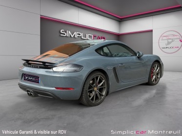Porsche 718 cayman 2.5i s 350 ch pdk historique, entretien, suivi complet, garantie 12 mois occasion montreuil (porte de...
