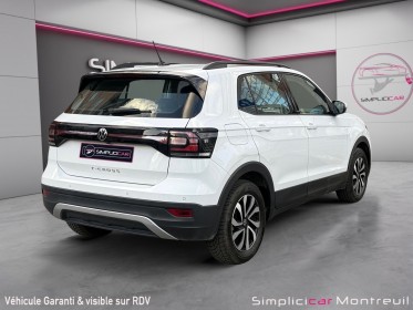 Volkswagen t-cross 1.0 tsi 110 start/stop dsg7 active entretien complet, garantie 12 mois occasion montreuil (porte de...