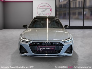 Audi rs6 avant v8 4.0 tfsi 600 tiptronic 8 quattro malus payÉ - suivi audi - laser - freins ceramique - cam360 3d - toit......