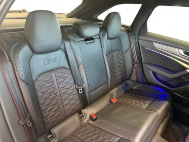 Audi rs6 avant v8 4.0 tfsi 600 tiptronic 8 quattro malus payÉ - suivi audi - laser - freins ceramique - cam360 3d - toit......