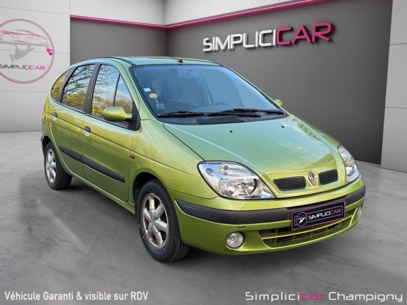 Renault scenic 1.6i 16v pack clim automatique - garantie 12mois - pneu avant neuf - premiere main - accoudoir occasion...