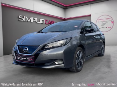 Nissan leaf 2021 40kwh 10eme anniversaire batterie 100% carplay camera de recul garantie 12 mois occasion montpellier (34)...