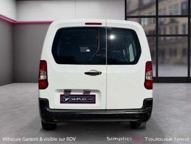 Peugeot partner fourgon long 950 kg bluehdi 100 ss bvm5 occasion simplicicar toulouse nord simplicicar simplicibike france