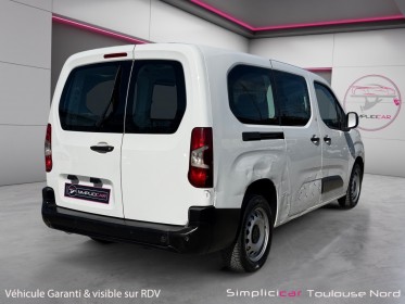 Peugeot partner fourgon long 950 kg bluehdi 100 ss bvm5 occasion simplicicar toulouse nord simplicicar simplicibike france