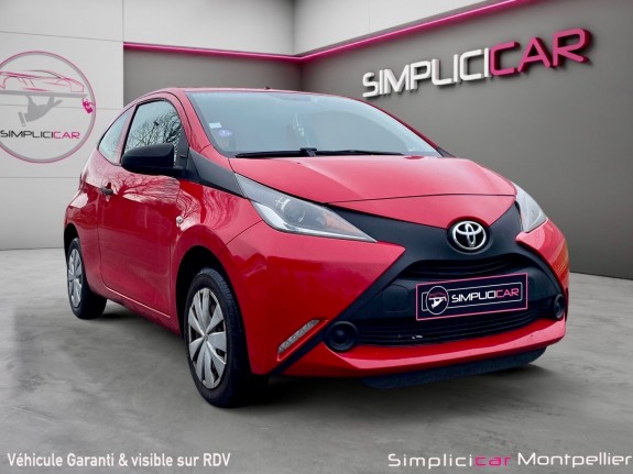 Toyota aygo 1.0 vvt-i x garantie 12 mois occasion montpellier (34) simplicicar simplicibike france