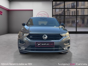 Volkswagen t-roc 1.5 tsi 150 evo start/stop dsg7 r-line - tres bon etat - garantie 12 mois occasion cannes (06) simplicicar...