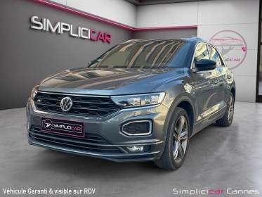 Volkswagen t-roc 1.5 tsi 150 evo start/stop dsg7 r-line - tres bon etat - garantie 12 mois occasion cannes (06) simplicicar...