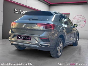 Volkswagen t-roc 1.5 tsi 150 evo start/stop dsg7 r-line - tres bon etat - garantie 12 mois occasion cannes (06) simplicicar...