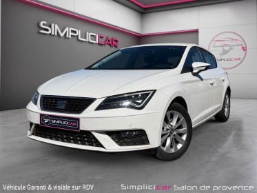 Seat leon 1.2 tsi 110 - caméra - radar av/ar - clim auto - régulateur - feux auto occasion simplicicar salon de provence...