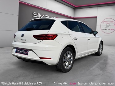 Seat leon 1.2 tsi 110 - caméra - radar av/ar - clim auto - régulateur - feux auto occasion simplicicar salon de provence...