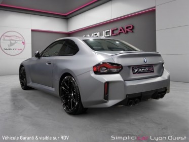Bmw m2 coupe g87 frozen pure grey - 1ere main - garantie constructeur occasion simplicicar lyon ouest simplicicar...