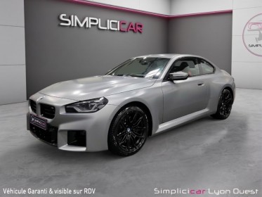Bmw m2 coupe g87 frozen pure grey - 1ere main - garantie constructeur occasion simplicicar lyon ouest simplicicar...