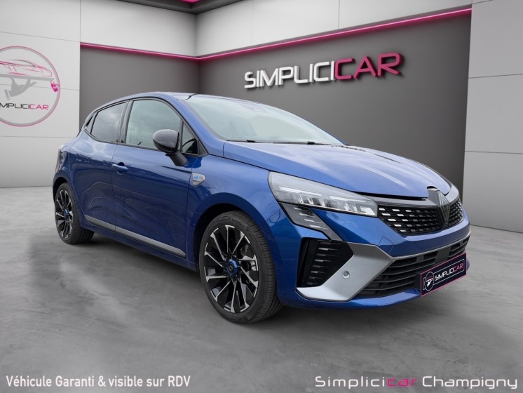 Renault clio v nouvelle e-tech full hybrid 145 esprit alpine - caméra 360 - Éclairage d'ambiance - 1ère main occasion...