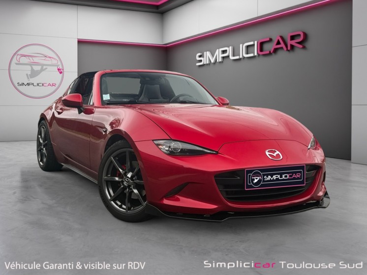 Mazda mx-5 nd rf 2.0 sièges chauffants apple carplay bose garantie 12 mois occasion simplicicar toulouse sud simplicicar...