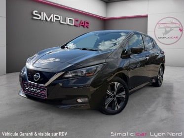 Nissan leaf 2021.5 electrique 62kwh n-connecta soh 92 % occasion simplicicar lyon nord simplicicar simplicibike france