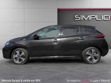 Nissan leaf 2021.5 electrique 62kwh n-connecta soh 92 % occasion simplicicar lyon nord simplicicar simplicibike france
