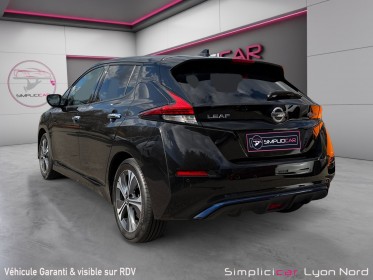 Nissan leaf 2021.5 electrique 62kwh n-connecta soh 92 % occasion simplicicar lyon nord simplicicar simplicibike france