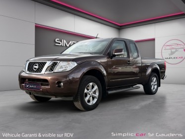 Nissan navara 2.5 dci 144 king cab optima camera de recul sieges chauffants attelage garantie 12 mois occasion simplicicar...