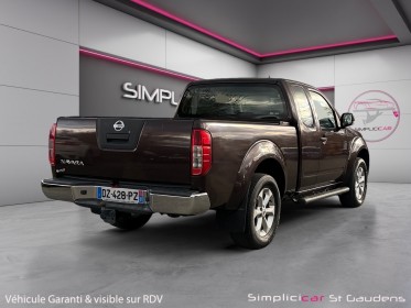 Nissan navara 2.5 dci 144 king cab optima camera de recul sieges chauffants attelage garantie 12 mois occasion simplicicar...