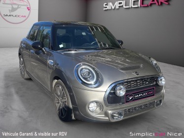 Mini cooper s cooper s 192 ch bva7/ camera/ toit panoranique /radar av ar/garantie 12 mois. occasion  simplicicar nice -...